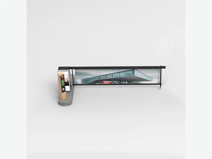Parking boom barrier B900