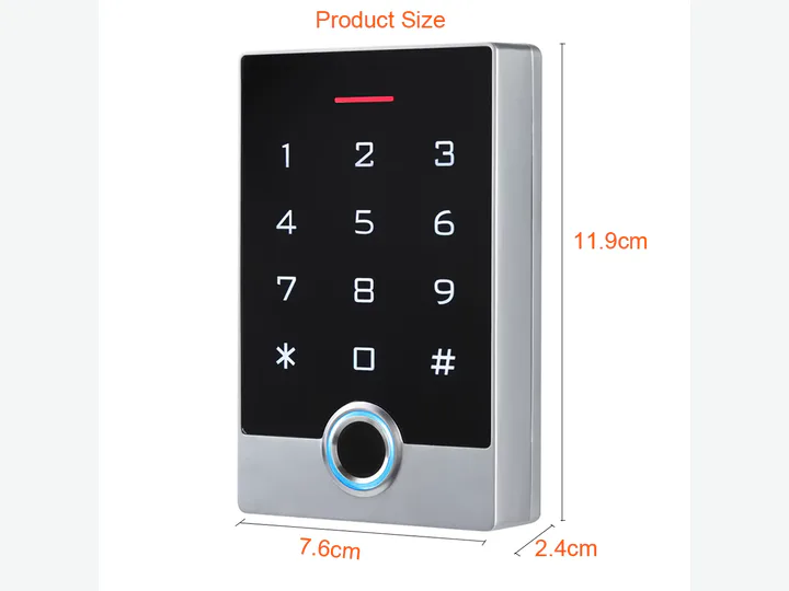 WIFI Tuya Smart Door Lock Waterproof Door Access Control System Standalone...
