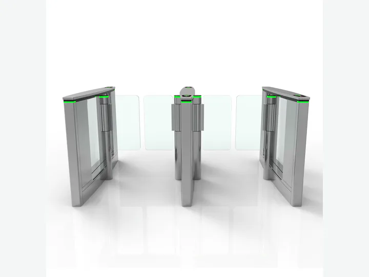 Speed Gate Turnstile QR Code Card Reader Recognition Access Control System...