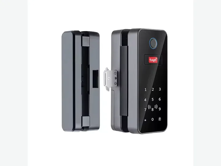 Glass Door Tuya Smart Lock B12-tuya