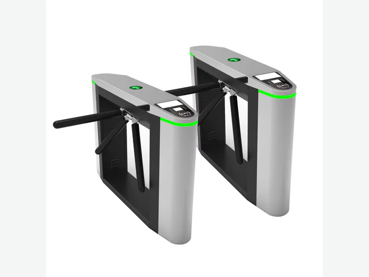 Luxury Auto Tripod Turnstile Gate with Display Stainless Steel Barrier...