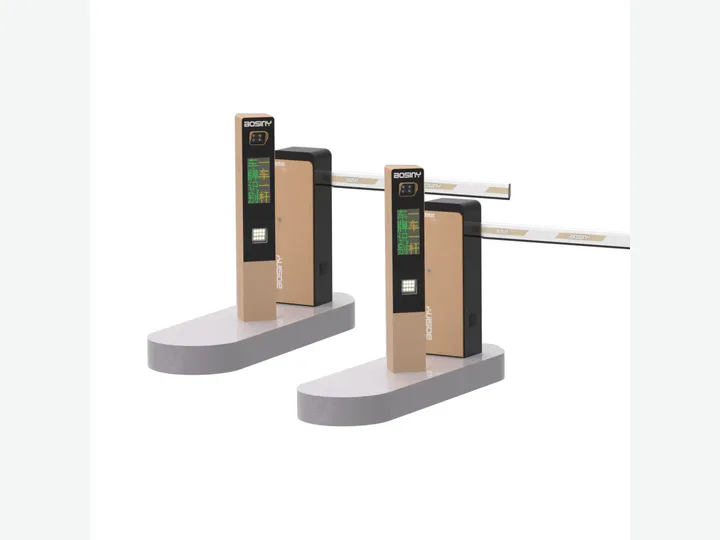 Bosiny Stainless Steel DC24V Parking Barrier Gate Boom System for Roadway... BSN-B500S SB5/Barrier Gate, BSN-C700S/Car license plate recognition