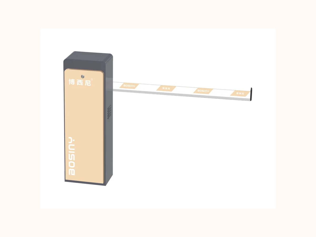 Bosiny boom barrier gate representing the Smart Parking system