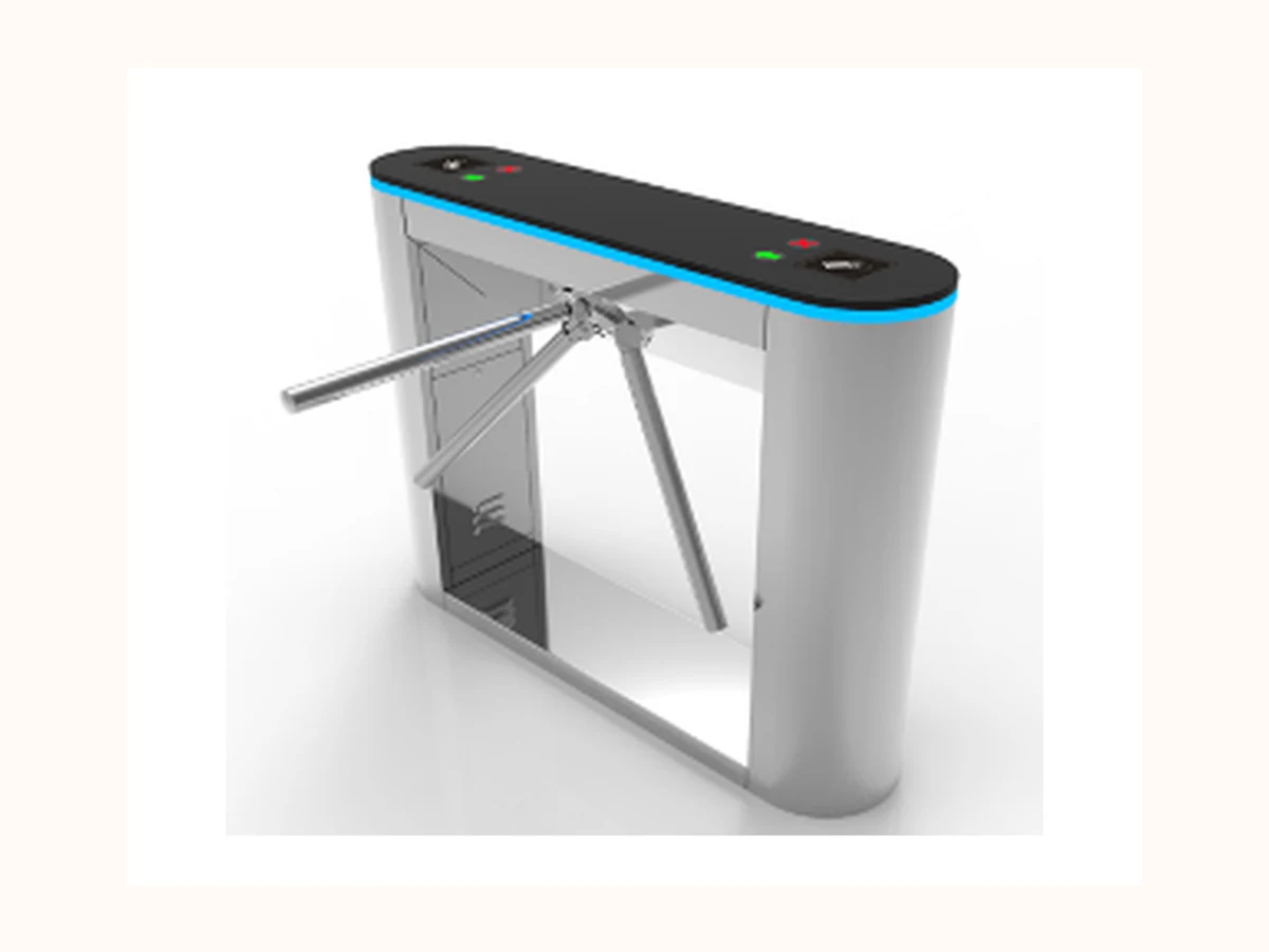 Tripod turnstile product visual for contact routing